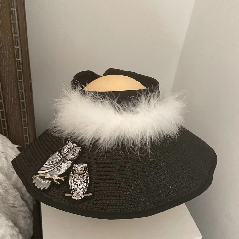 Night Owl Hat, Winter Fall Fashion Festival Outdoor Hiking